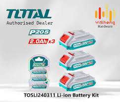 Total 20V 2A P20S Lithium-Ion battery and charger kit-TOSLI240311
