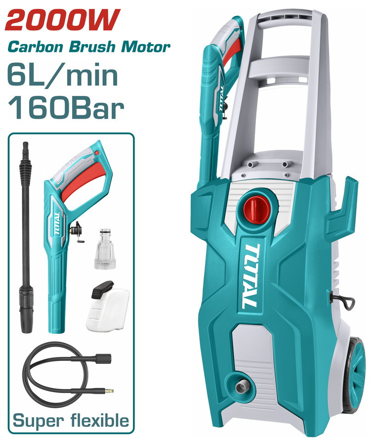 Total High Pressure Washer 2000W-TGT11376