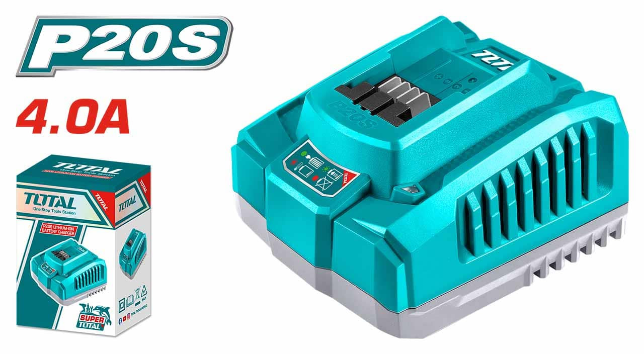 Total Fast Intelligent Charger 20V-TFCLI20411