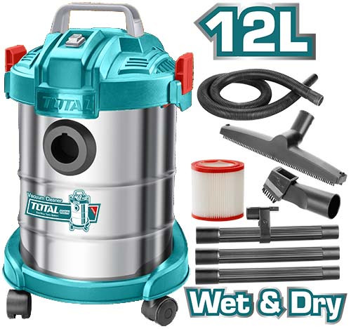 Total Vaccum Cleaner 800W 12L-TVC14122