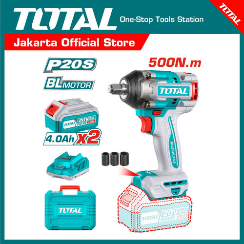 Total Lithium-Ion Impact Wrench 1/2" 20V-TIWLI2050