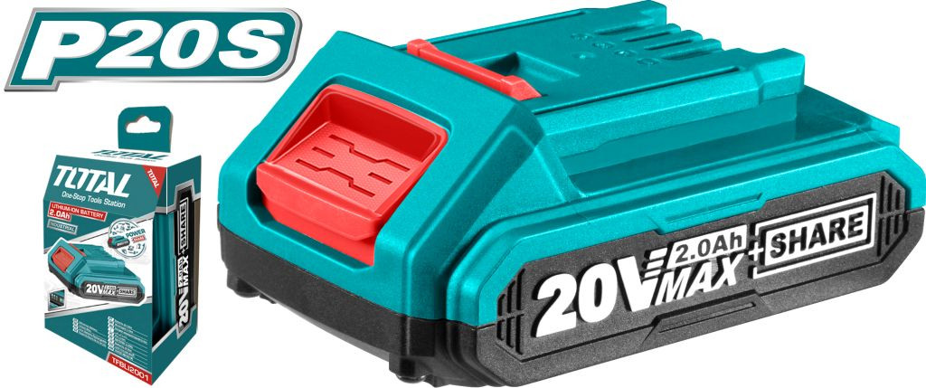 Total Lithium-Ion Battery Pack 20V 2.0Ah-TFBLI20011
