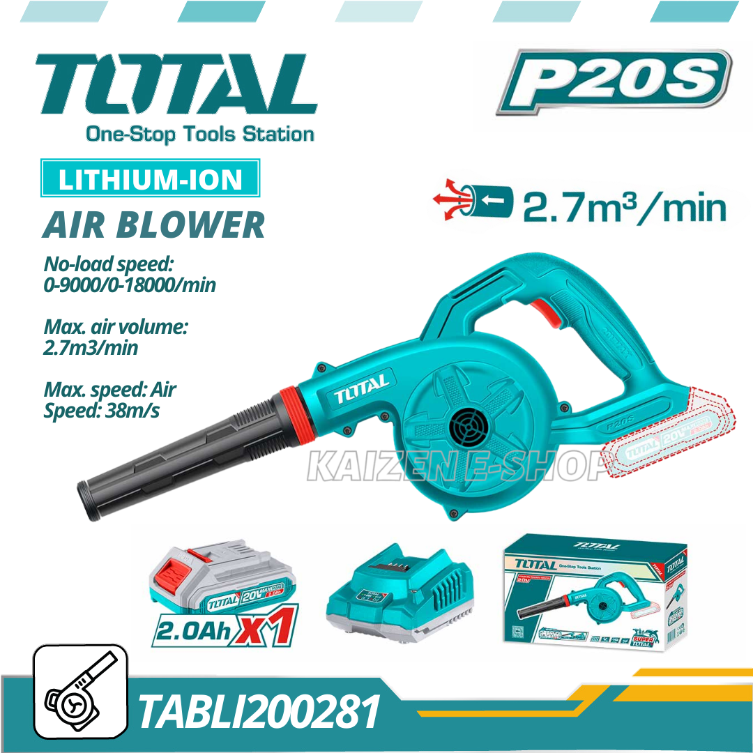 Total Lithium-Ion Aspirator Blower 20V-TABLI200181