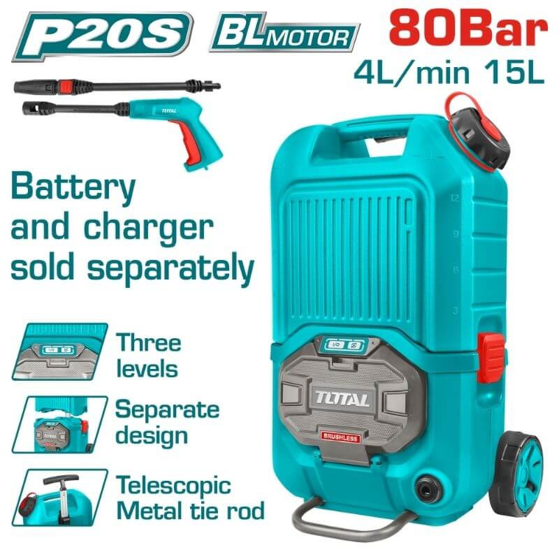 Total Lithium-Ion Pressure Washer 40V-TPWLI4006